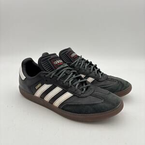 Adidas Samba Classic Black Gum Sneakers Shoes Men's 9.5 Streetwear